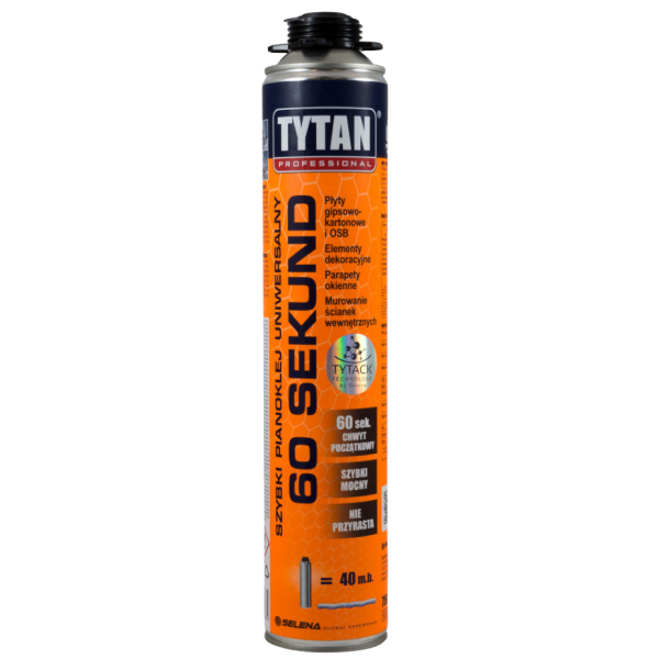 60 Seconds Fast Universal Foam Adhesive - Tytan Professional Global