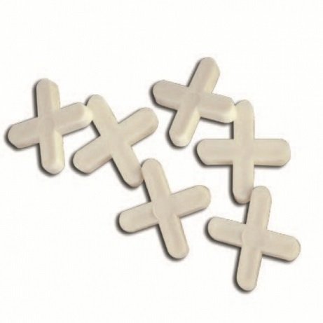 Spacer crosses for laying tiles