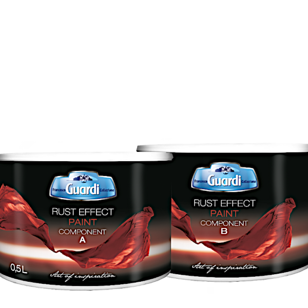 Rust effect paint Component A 0.5l