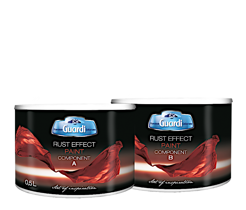 Rust effect paint Component A 0.5l