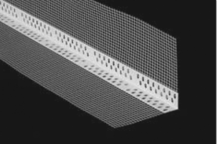 PVC corner strip with mesh for EOS system