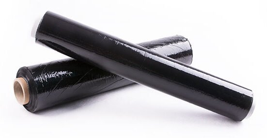 Black Packing Foil - Stretch
