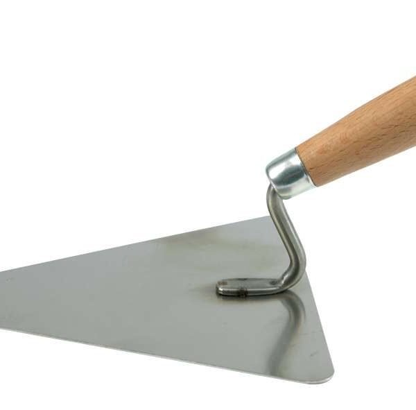 Triangular Trowel in Stainless Steel 200mm