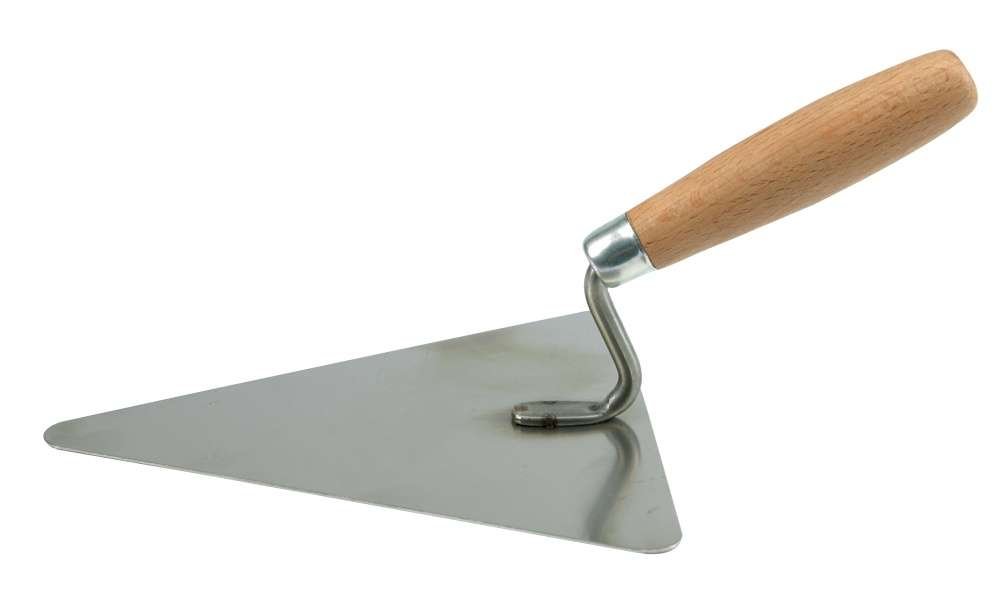 Triangular Trowel in Stainless Steel 200mm