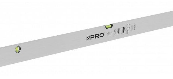 Measuring staff with ERS + level and plumb indicators 150cm