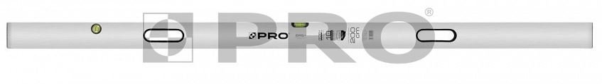 Masonry Staff Pro Measuring with Plumb and Level Indicators and Handles 150,200,250cm