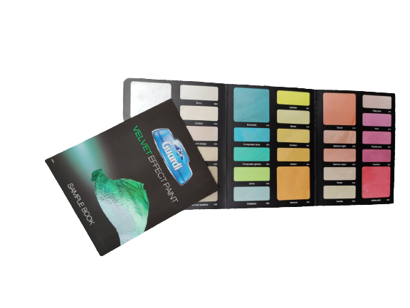 Sample Book - Velvet Effect Paint