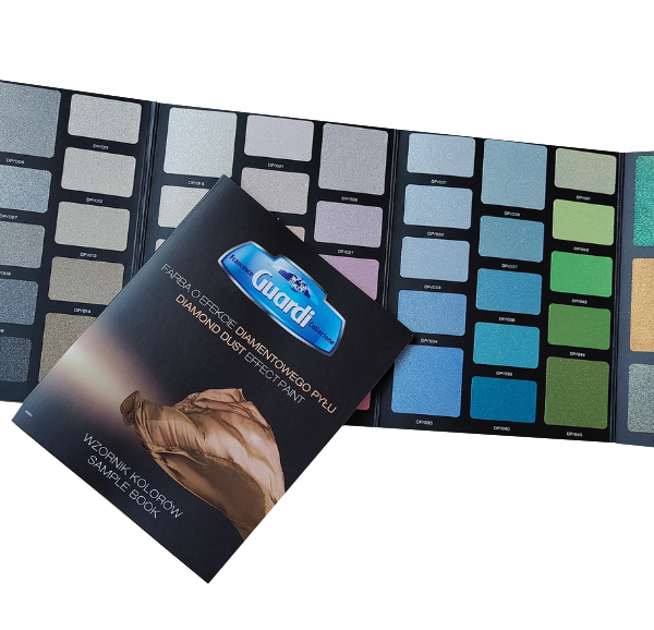 Sample Book - Diamond Dust Effect Paint