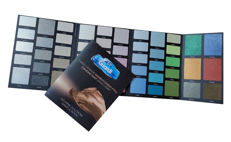 Sample Book - Diamond Dust Effect Paint