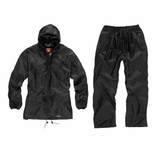 SCRUFFS WATERPROOF SUIT BLACK - L