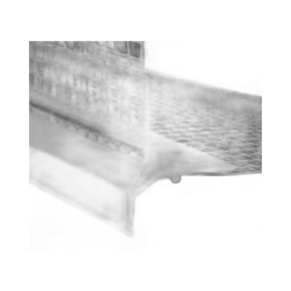 PVC Universal Drip Edge Strip 2.5m