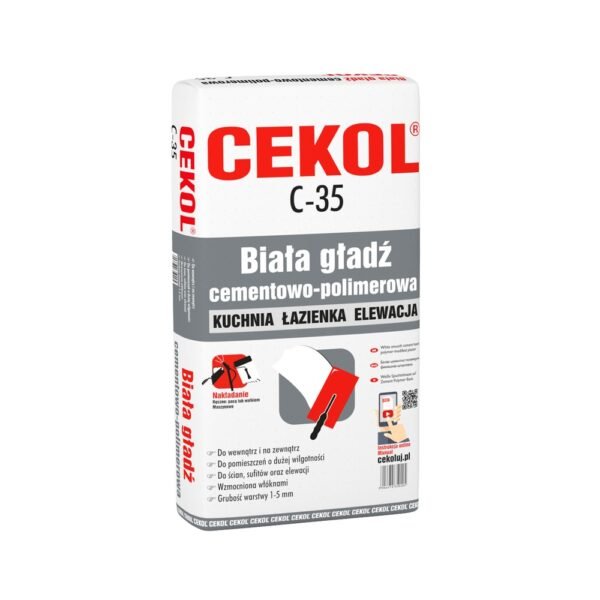 Cekol C35 Cement-Polymer Render Plaster 25kg