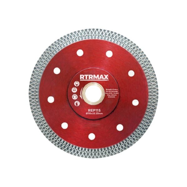 Diamond Porcelain Tile Cutting Blade 115 x 22mm