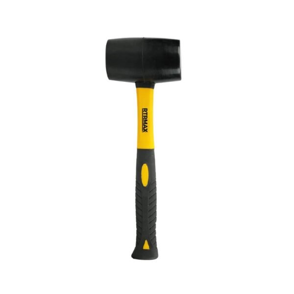 Rubber Mallet with Fibreglass Handle