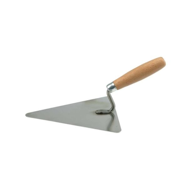 Stainless Steel Triangular Bricklayers Trowel 200mm