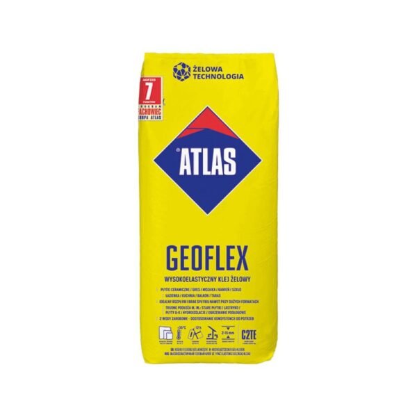 Atlas Geoflex C2TE Flexible Tile Adhesive 25kg