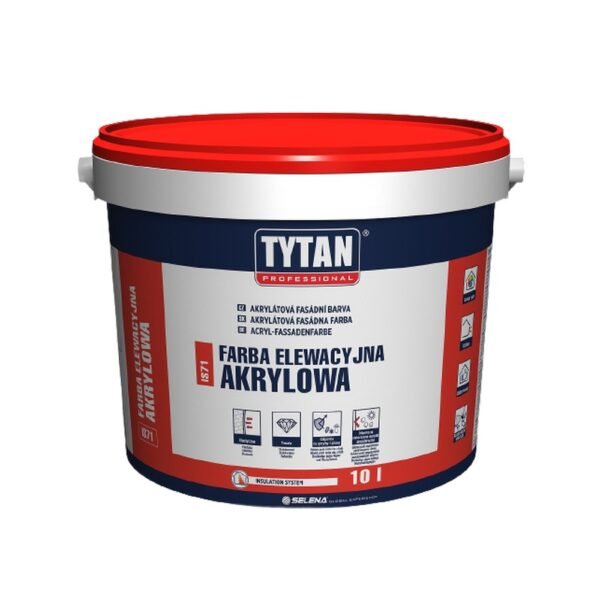 Tytan IS71 Acrylic Exterior Wall Paint 10L