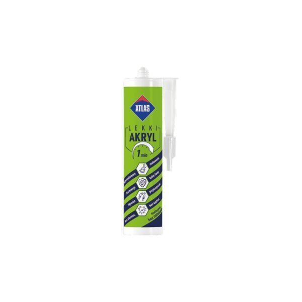 Atlas Fast Dry Acrylic Caulk Sealant 300ml