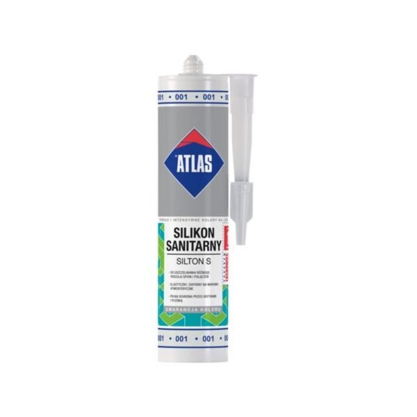 Atlas Silton S Sanitary Silicone Sealant 280ml